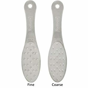 Footlogix voetvijl Double-Sided Coarse-Fine Stainless Steel