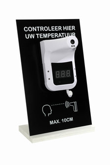 MR4 Thermometer Balie display