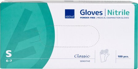 ABENA Handschoenen Nitrile wit omdoos 10 doosjes