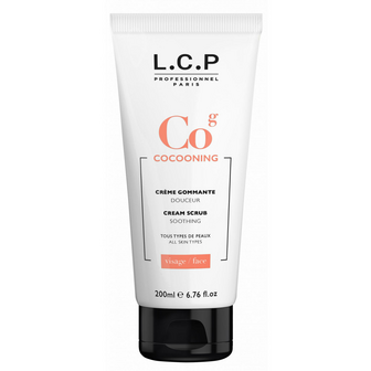 L.C.P. soothing cream scrub voor alle huidtypes 200 ml