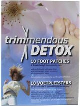 Trimmendous Detox foot patches  ontslakkende voetpleisters, 10  stuks