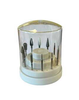 Ronde Freeshouder kunststof voor 48 frezen