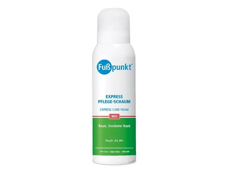 FuBpunkt Foam Dry Skin Groen 125 ml 