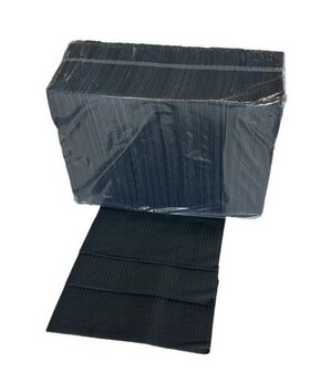  Sunstar Dental towel  Uni met plastic laag doos 500 stuks  ZWART
