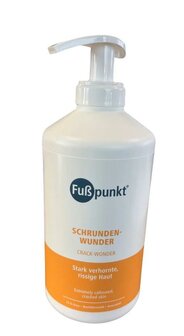 FuBpunkt Schrunden-wunder - 500 ml Wunder zalf