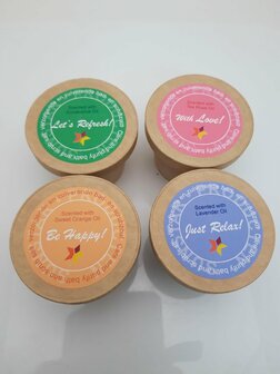Cadeau set Scrubzoutjes &aacute; 24 stuks 2 dozen Voordeel