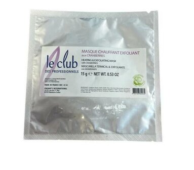 Le Club | Heating exfoliating mask Cranberries 15 gram
