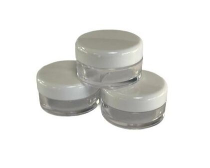  Monster potje  10 ml+ deksel 25 stuks