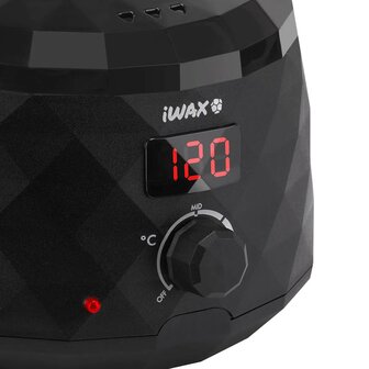 Harsverwarmer 500 ml iWax Zwart Digitaal