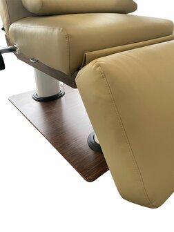Swan SPA Stoel &quot;EMMA&quot; behandelstoel 4 motorig - Taupe - Verwarming - Geheugen