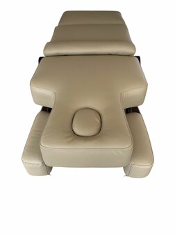 Swan SPA Stoel &quot;EMMA&quot; behandelstoel 4 motorig - Taupe - Verwarming - Geheugen