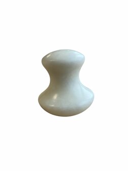 Massage steen klein - Quartz - wit