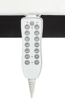  Swan Behandelbank Spa Star wit 4-motorig met memory-stand
