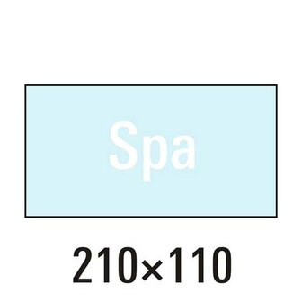 Medixwell handdoek Spa 210 x 110 cm 1 st.