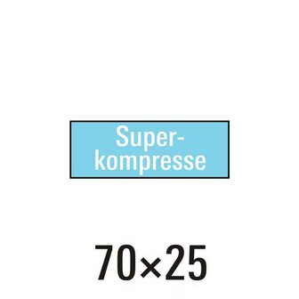 Medixwell handdoek Superkompresse 70 x 25 cm 6 st.