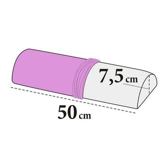 Medixwell knierol halfrond HOES 7,5 cm x 50 cm