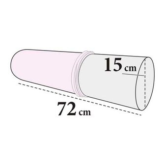 Medixwell knierol rond &lsquo;&rsquo;MAXI&rsquo;&rsquo; HOES 15 cm x 70 cm