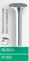 Busch Diamant | Type 18 |  828T 065 H/HP | Frees Top Grip 