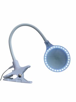 Loupelamp AMBULANT | LED 3 diopter | Met klem | Dimbaar