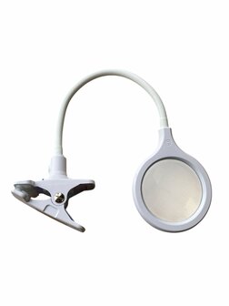 Loupelamp AMBULANT | LED 3 diopter | Met klem | Dimbaar