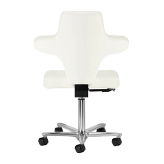 Pedicure Tabouret Azzurro met borst steun | WIT