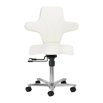 Pedicure Tabouret Azzurro met borst steun | WIT