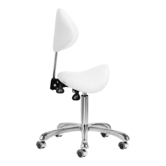 GIOVANNI Tabouret 1004 zadelkruk | WIT