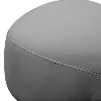 GIOVANNI Tabouret 1005 | Vierkant kussen | GRIJS