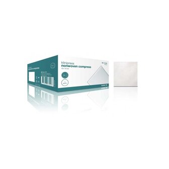 Klinion Gaas Compres 10 cmx10 cm, 4 laags 50 stuks