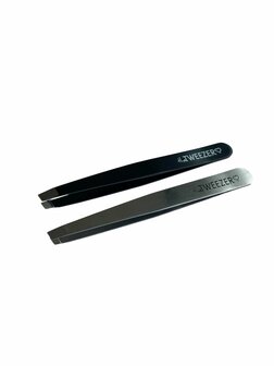 Pincet Cadeauset Display theTWEEZER ZWART/ZILVER 24 stuks. Van &euro;37.95 voor &euro;24.95
