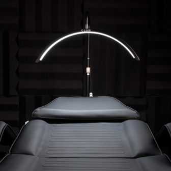 Behandellamp MX6 Half Moon | voor gezicht en massage behandelingen ZWART
