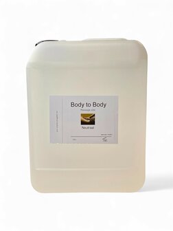 Body &amp; Body massage olie neutraal can 5 liter