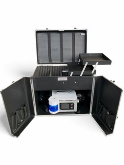 Pedicurekoffer Zwart-Bling 