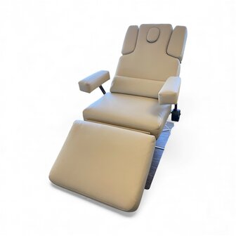 Swan SPA Stoel &quot;EMMA&quot; behandelstoel 4 motorig - Taupe - Verwarming - Geheugen - DEMO