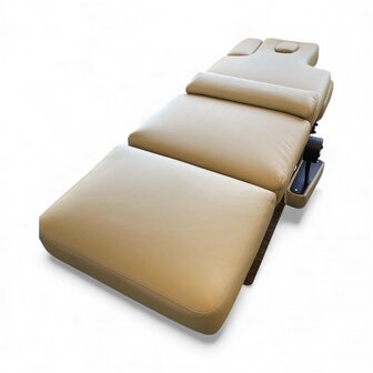 Swan SPA Stoel &quot;EMMA&quot; behandelstoel 4 motorig - Taupe - Verwarming - Geheugen - DEMO