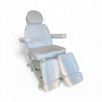 SILLON PEDICURE Behandelstoel Classic - 3 motoren - Wit - DEMO