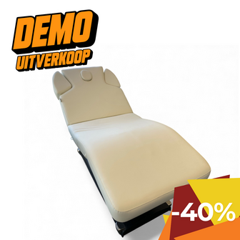  Swan Behandelbank Spa Star wit 4-motorig met memory-stand - DEMO