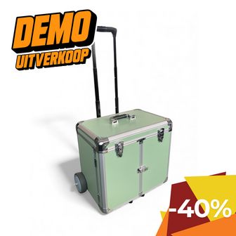 R&amp;S Pedicure Koffer MEDI Prof GROEN