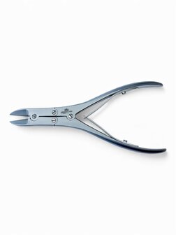 Crown Pro Dubbelscharniertang RECHT CONCAVE CUT 15cm