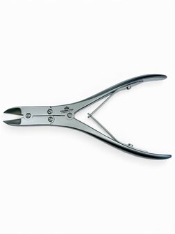 Crown Pro Dubbelscharniertang  RECHT OVAAL 15cm