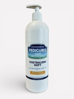   NIEUW! Samenwerkende Pedicures Voetbalsem soft Salonverpakking 500 ml