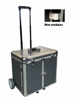  R&amp;S - Pedicure Koffer MEDI Prof - Antraciet