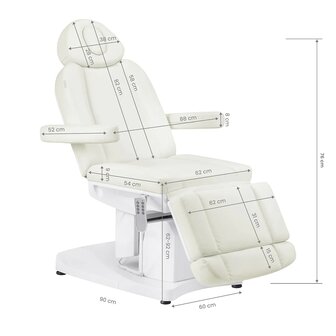  Swan Behandelstoel DANIELLA 2.0 deluxe 4-motorige met handbediening