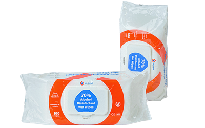 Bio clean 70% alcohol wipes dispenser zak.