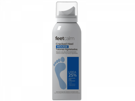 Feetcalm Gebarste Hiel Mousse 25% Ureum 125 ml