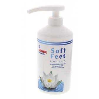 Gehwol Fusskraft soft feet lotion 500 ml inclusief pomp