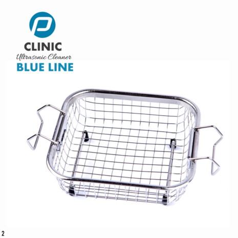 PClinic Blue Line Ultrasoon Reiniger 2 liter, WEB ONLY!