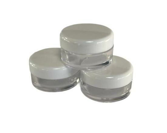 Monster potje  10 ml+ deksel 25 stuks