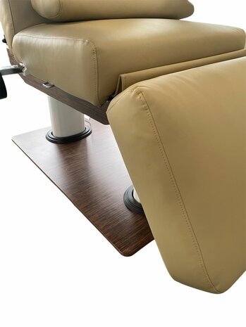 Swan SPA Stoel "EMMA" behandelstoel 4 motorig - Taupe - Verwarming - Geheugen