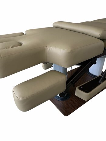 Swan SPA Stoel "EMMA" behandelstoel 4 motorig - Taupe - Verwarming - Geheugen